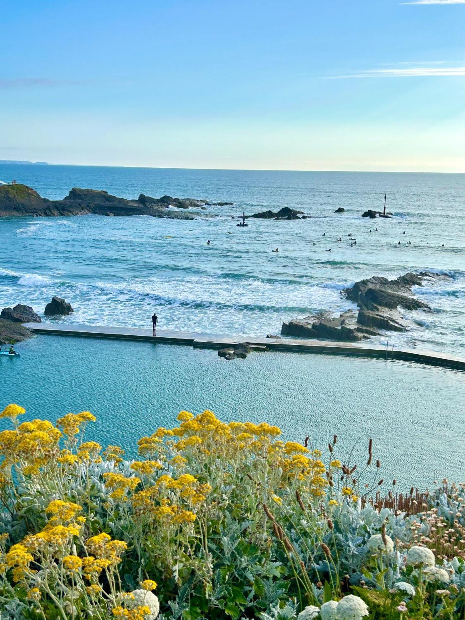 Ferienwohnung Hightide Bude Exterior foto